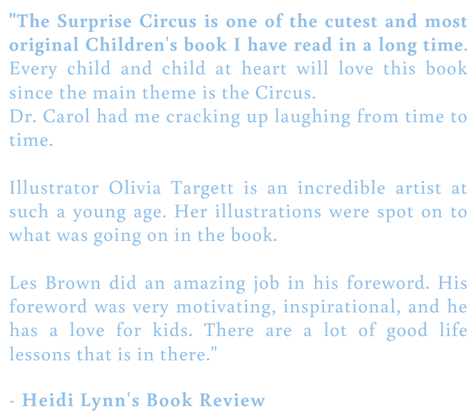 Heidi Lynn's review of the book The Surprise Circus